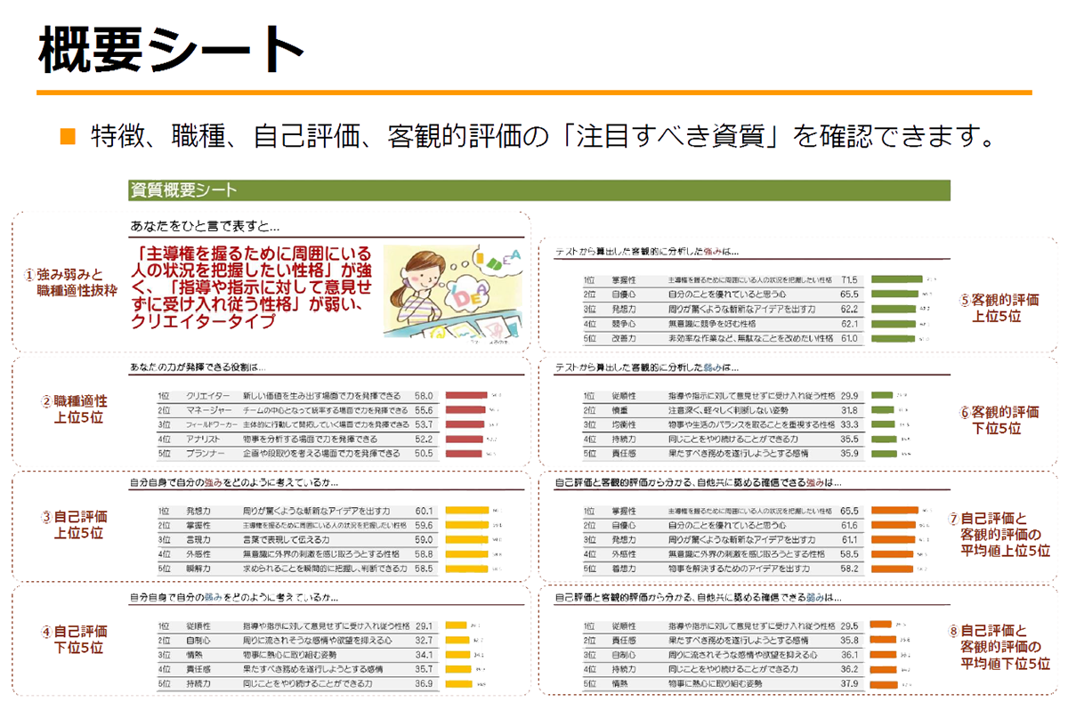 概要シート